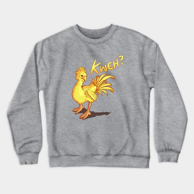 Chocobo - Yellow Crewneck Sweatshirt by Kmcewi20